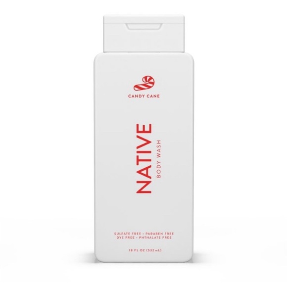 Candy Cane Native Body Wash LAST ONE Bottle 18 Fl Oz Limited Edition Holiday - Picture 4 of 6